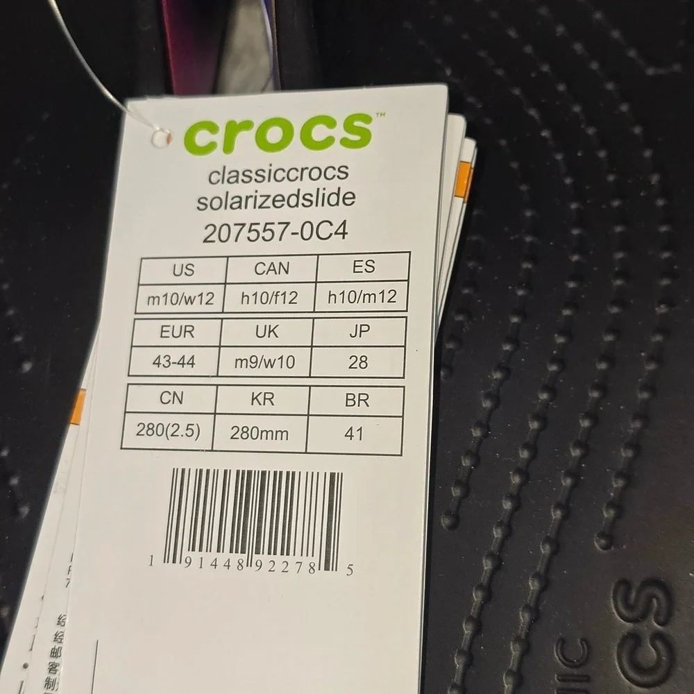 CROCS classic solarized